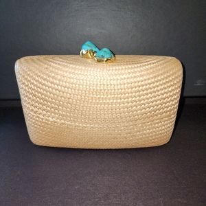 KAYU Rattan clutch